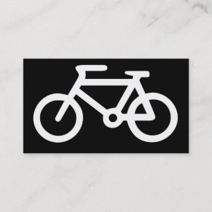 Carte De Visite Symbole de bicyclette