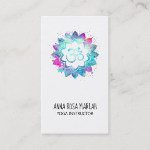 Carte De Visite *~* SYMBOLE DE GUÉRISON DE L'ÉNERGIE Lotus Manda