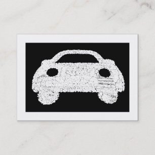 Carte De Visite Symbole de la voiture de route HC (frontière)