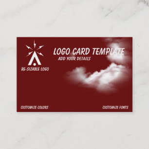 Carte De Visite Symbole du diagramme d'air du pilote de drone