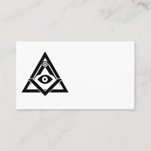 Carte De Visite Symbole franc-maçonnerie