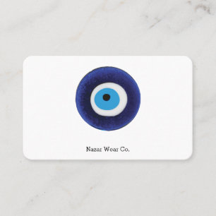 Carte De Visite Symbole mauvais de protection oculaire de Nazar