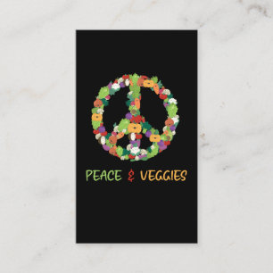 Carte De Visite SYMBOLE Plante de paix Vegetables