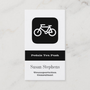 CARTE DE VISITE SYMBOLE VÉLO