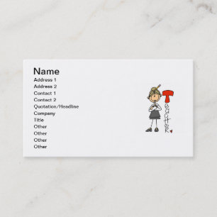 Carte De Visite T est pour le professeur