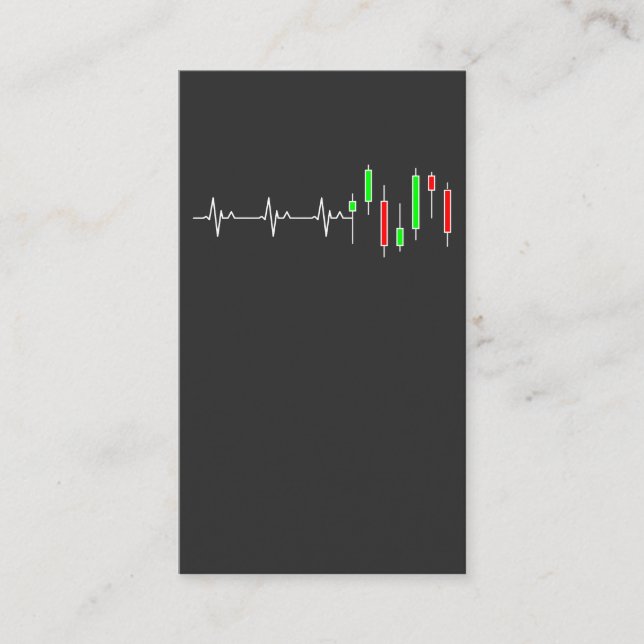 Carte De Visite T-shirt Motif Heartbeat (Devant)