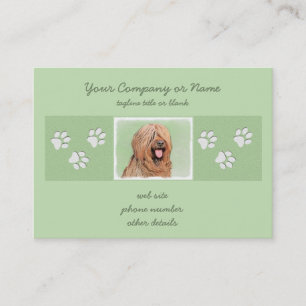 Carte De Visite Tableau de bord - Joli art original chien