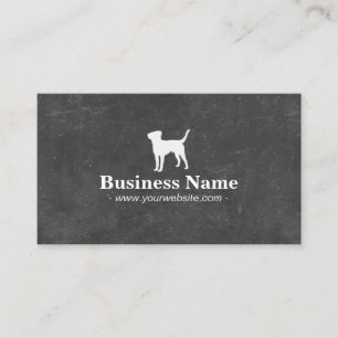 Carte De Visite Tableau de soin des animaux familiers de