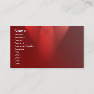 Carte De Visite Taches-sur-rouge-rideau529 SURF ROUGE BRILLANT