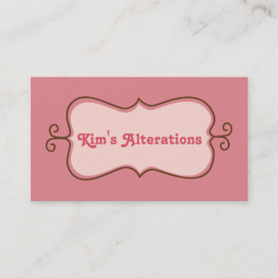 Carte De Visite Tailleur, Retouches, Confection sur mesure, Coutur