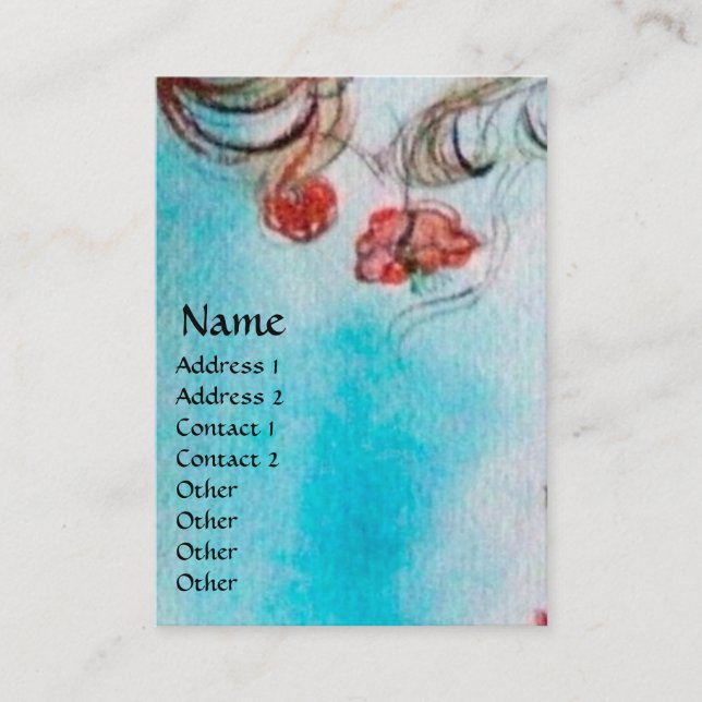 Carte De Visite TALE DE FOIRE TURQUE Beauté orientale, Mode, Bijou (Devant)