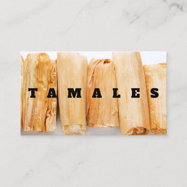 Carte De Visite Tamales (Devant)