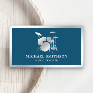 Carte De Visite Tambour tambour pour tambour pour professeur de mu
