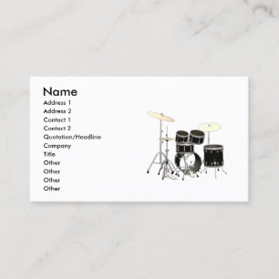 Carte De Visite tambours