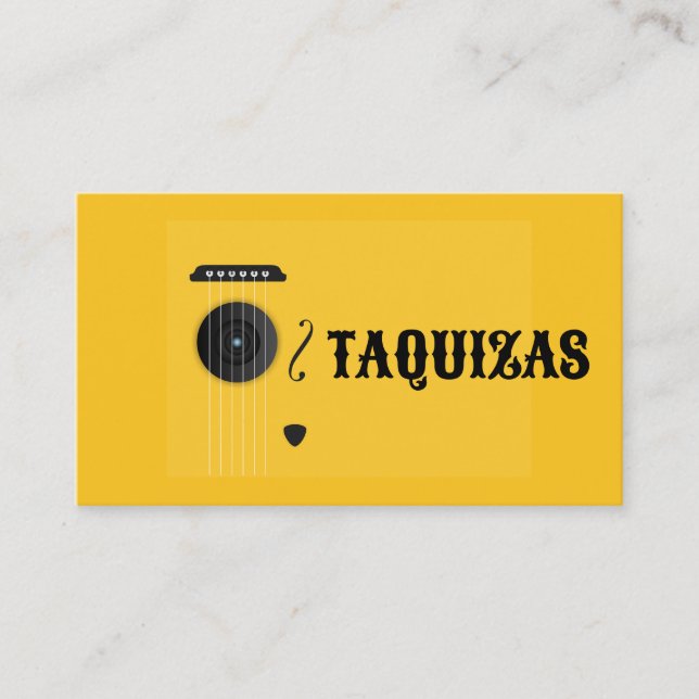 Carte De Visite Taquizas (Devant)