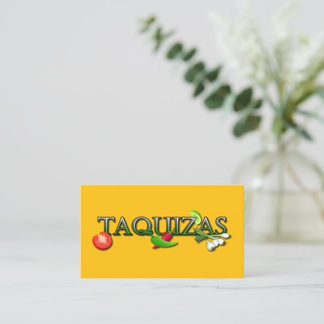 Carte De Visite Taquizas (Debout devant)