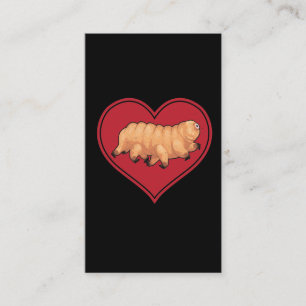 Carte De Visite Tardigrade Coeur Microbiologie Aimer la science la