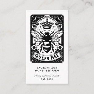 Carte De Visite Tarot Bee Thème Miel Bee Apiary Farm apiculteur