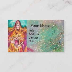 Carte De Visite TAROTES DES OMBRES PERDUES /Force / Force