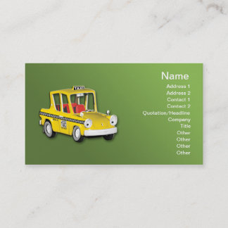 Carte De Visite Taxi