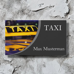 CARTE DE VISITE TAXI