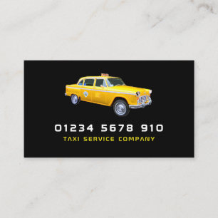 Carte De Visite Taxi américain, Tarifs