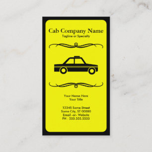 Carte De Visite taxi de mod
