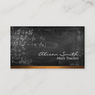 Carte De Visite Teacher Business card