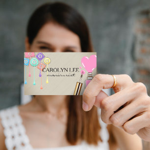 Carte De Visite Technicien   Bouteilles polonaises à ongles