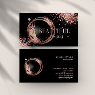 Carte De Visite technicienne de fouille moderne femme à la main sc