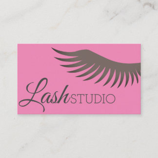 Carte De Visite Technicienne de Maquillage Extensions de Cils