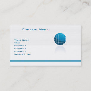 Carte De Visite Technologie de globe