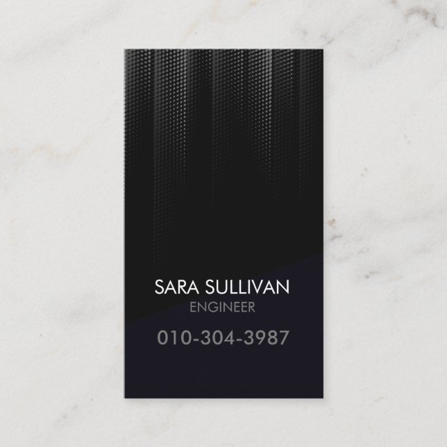 Carte De Visite Technologie d'ingénierie (Devant)