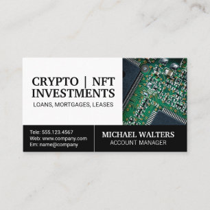 Carte De Visite Technologie Matériel microprocesseur