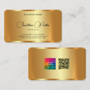Carte De Visite Télécharger votre logo de l'entreprise Texte perso