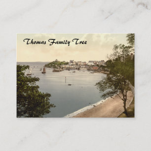 Carte De Visite Tenby, Pembrokeshire, Pays de Galles