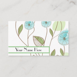 Carte de visite tendance