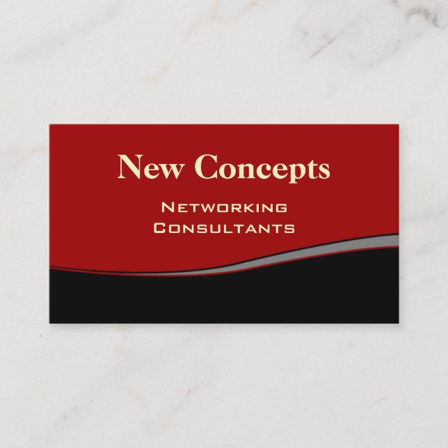 Carte De Visite tendance (Devant)