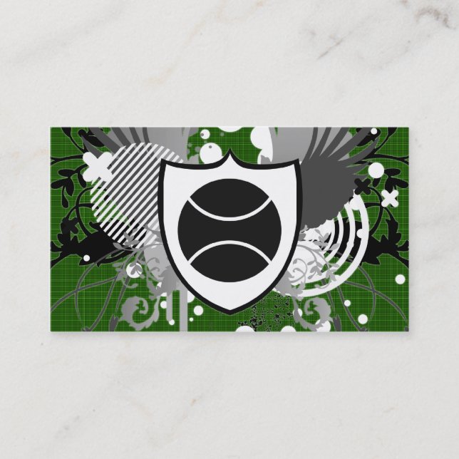 Carte De Visite tennis hi-fi (Devant)