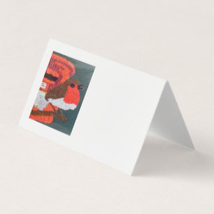 Carte De Visite Tente Robin Dotty pliée