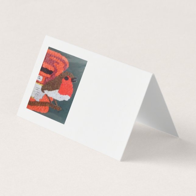 Carte De Visite Tente Robin Dotty pliée (Devant)