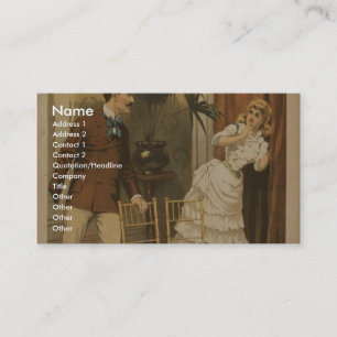 Carte De Visite Tenu par l'ennemi