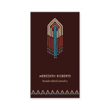 Terra Cotta Turquoise Design Tribal tendance