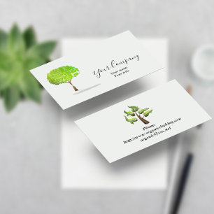 Carte de visite terrestre minimal