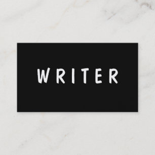 Carte De Visite Texte de l'auteur   de l'auteur  