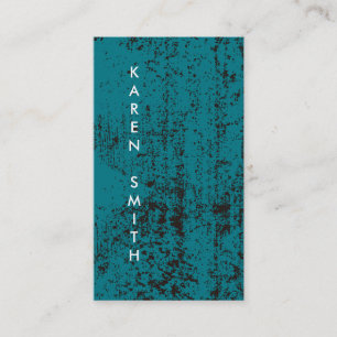 Carte De Visite Texte vertical Style moderne Grunge