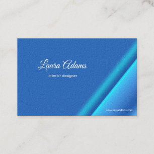 Carte De Visite Texture abstraite de bleu de gradient