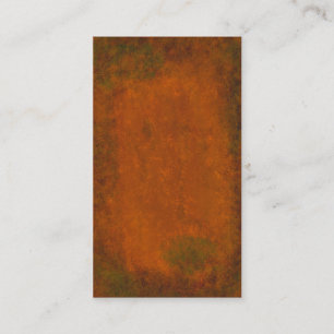 Carte De Visite Texture abstraite en métal corrodé Abstrait
