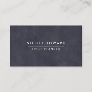 Carte De Visite Texture bleu violet profond