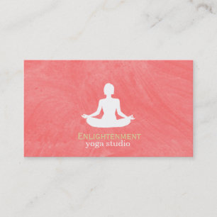 Carte De Visite Texture de brosse (goyave)